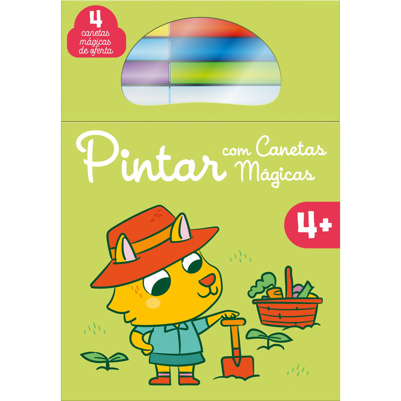 Pintar com Canetas Mágicas - Verde 4+ de YOYO BOOKS