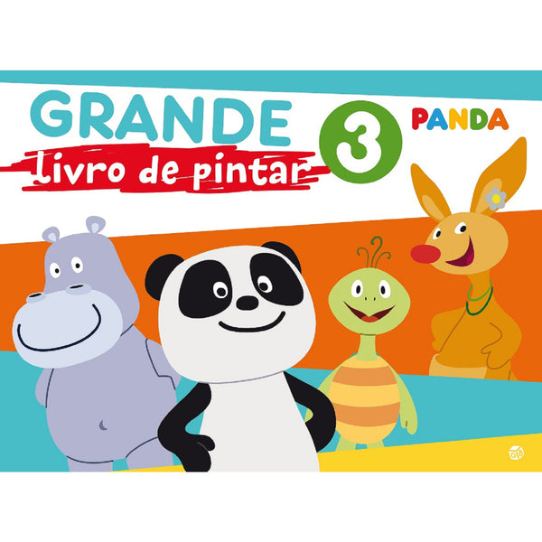 Panda - Grande Livro De Pintar de Zero A Oito