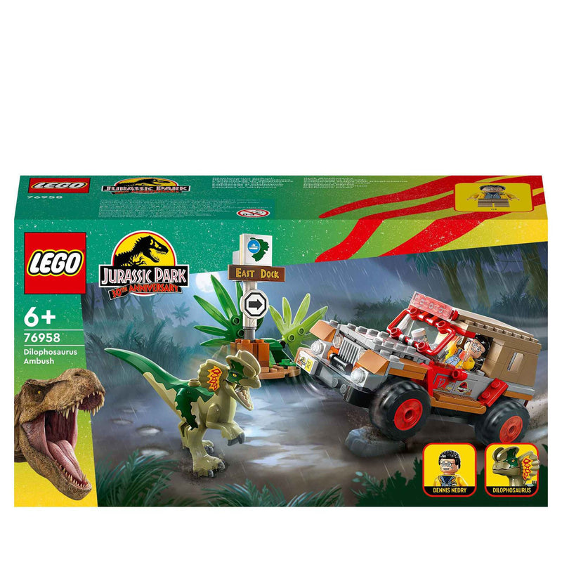 Emboscada A Dilofossauro Lego-Jurassic
