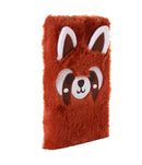 Caderno Peluche - Panda Vermelho