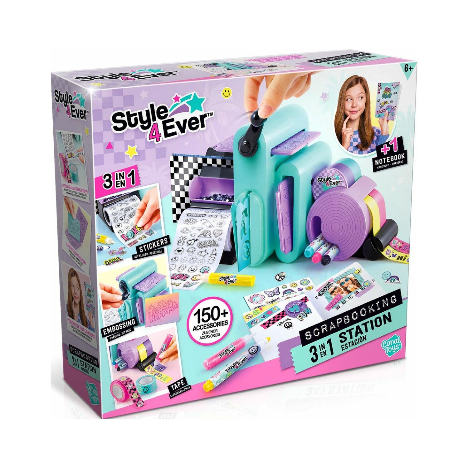 Canal Toys - Kit Style4ever Super Atelier de Decoração 3 em 1