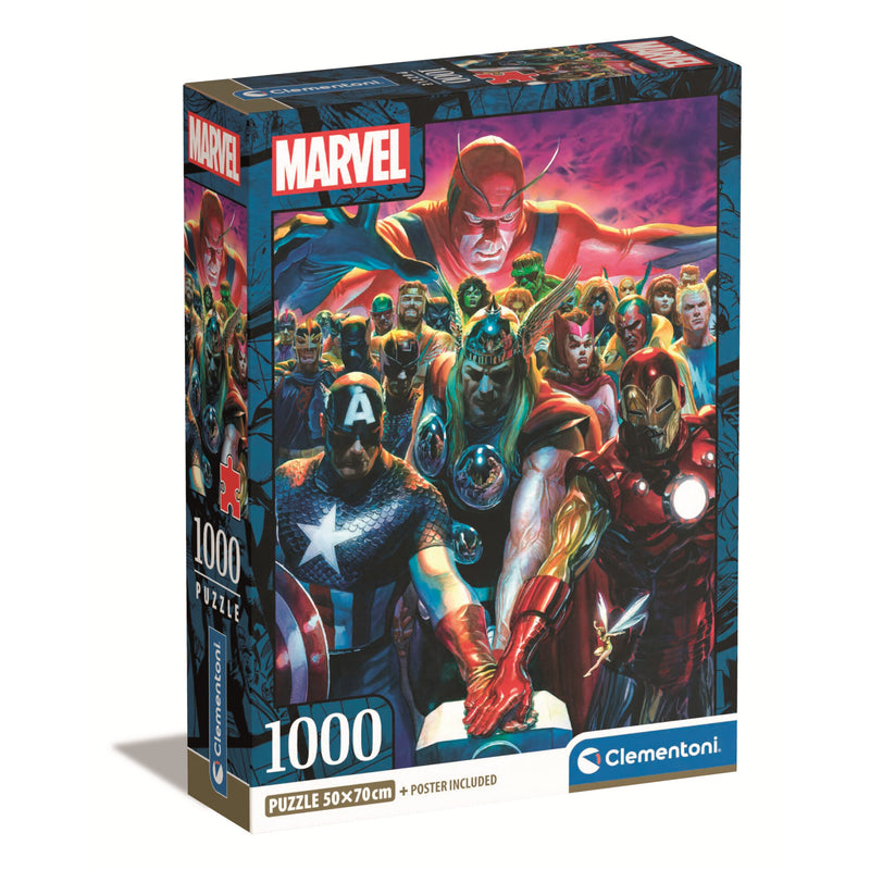 Puzzle 1000 Peças Compact Avengers