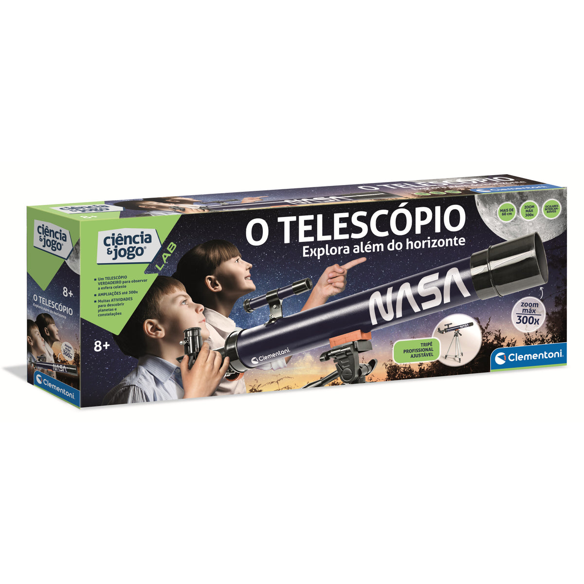 O Telescópio Nasa Clementoni