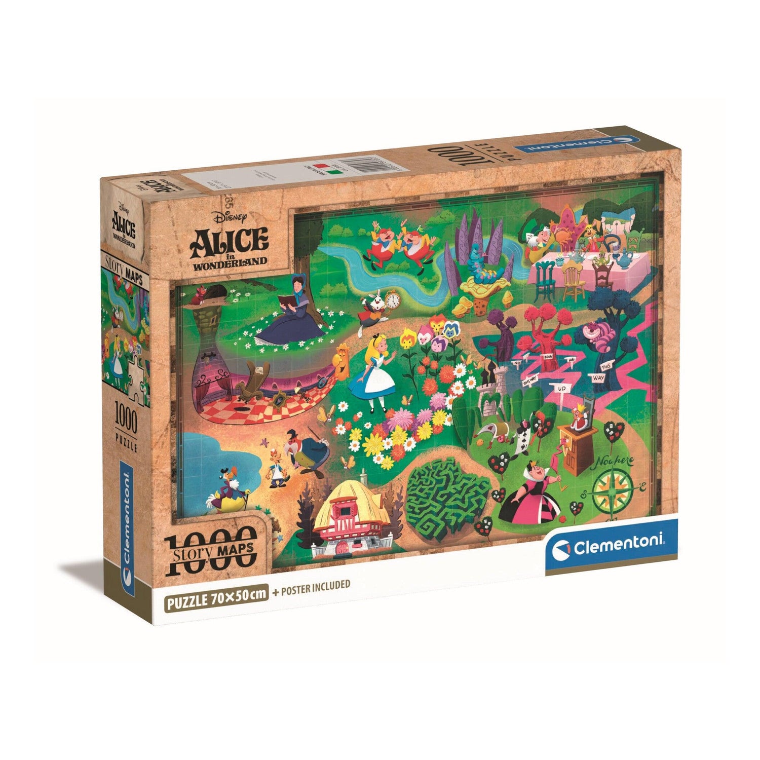 Clementoni - Puzzle Licenças 1000 Peças (artigo sortido)