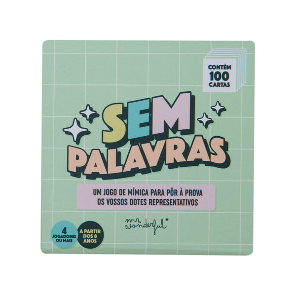 Jogo Cartas - Sem Palavras