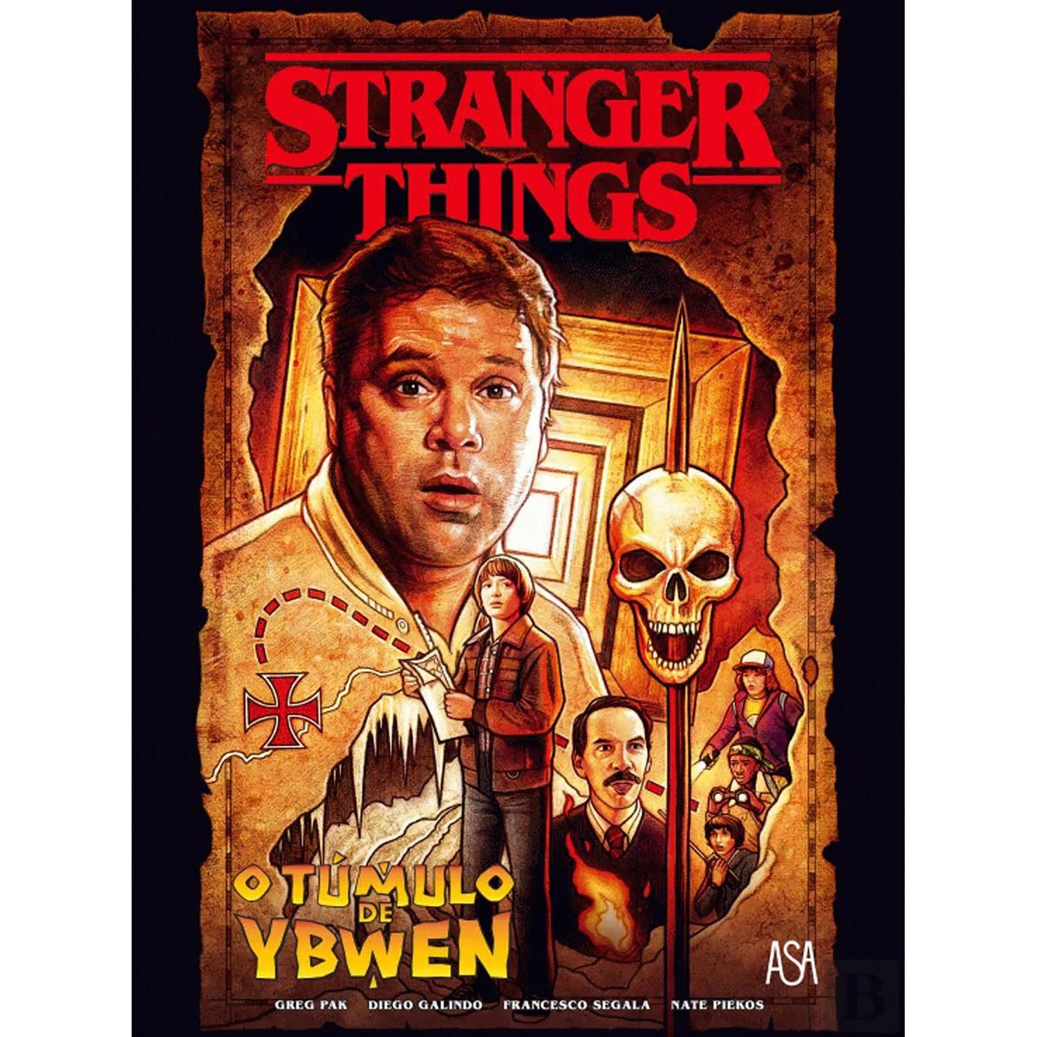 Stranger Things - O Túmulo de Ybwen de Greg Pak, Diego Galindo, Francesco Segala e Nate Piekos
