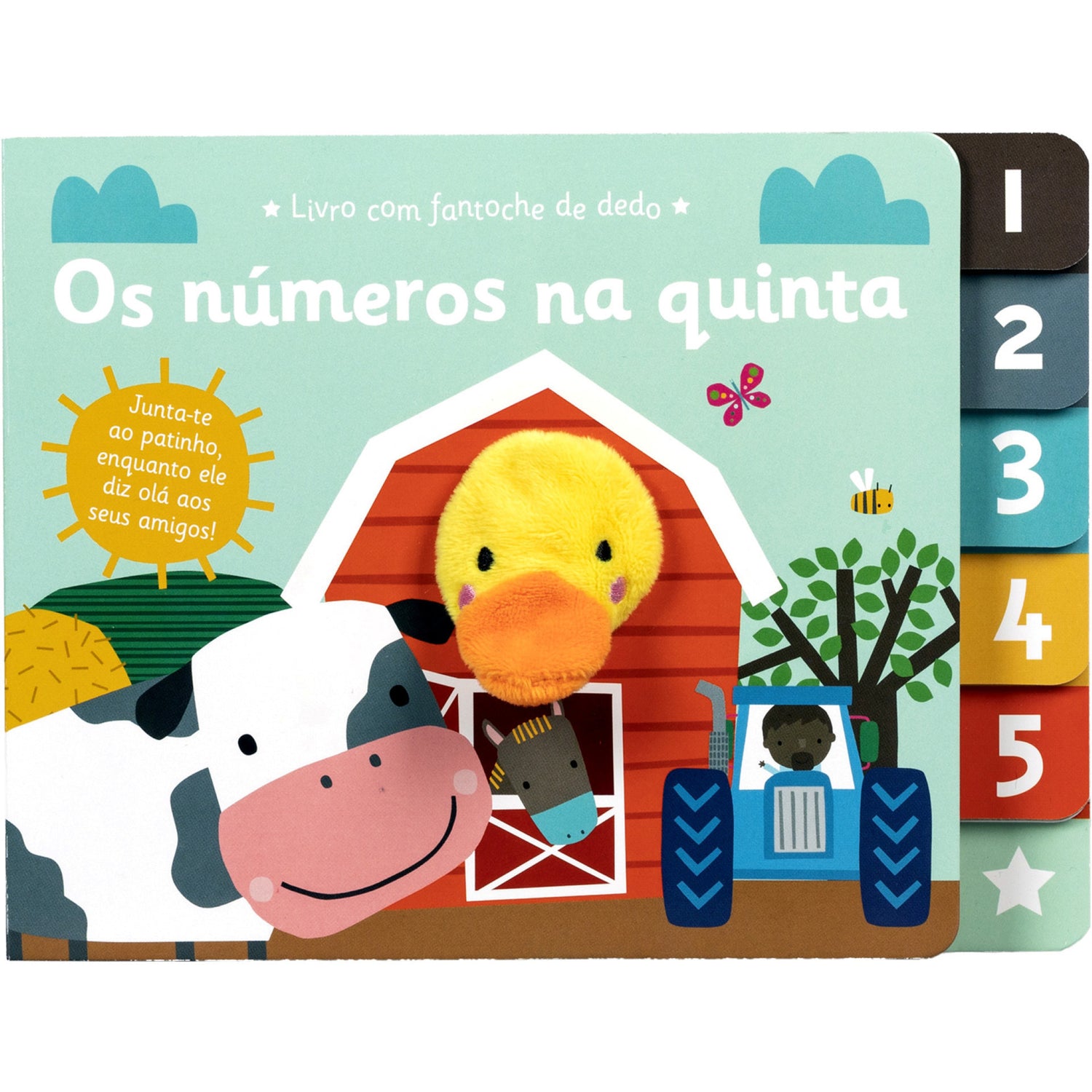 Os Números na Quinta - Livro com Fantoche de Dedo