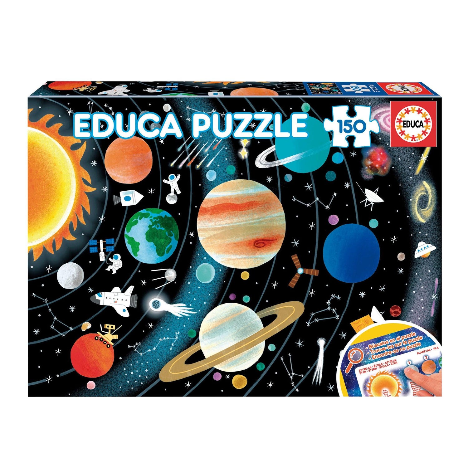 Educa - Puzzle Sistema Solar 150 Peças