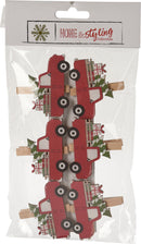 Conjunto 6 Molas Carro Natal Sortido