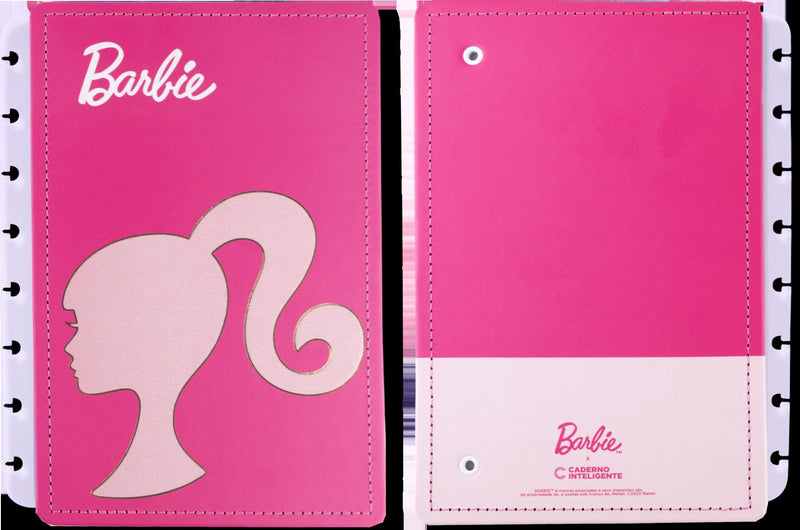 Capa E Contracapa A5 Para Caderno Inteligente Barbie