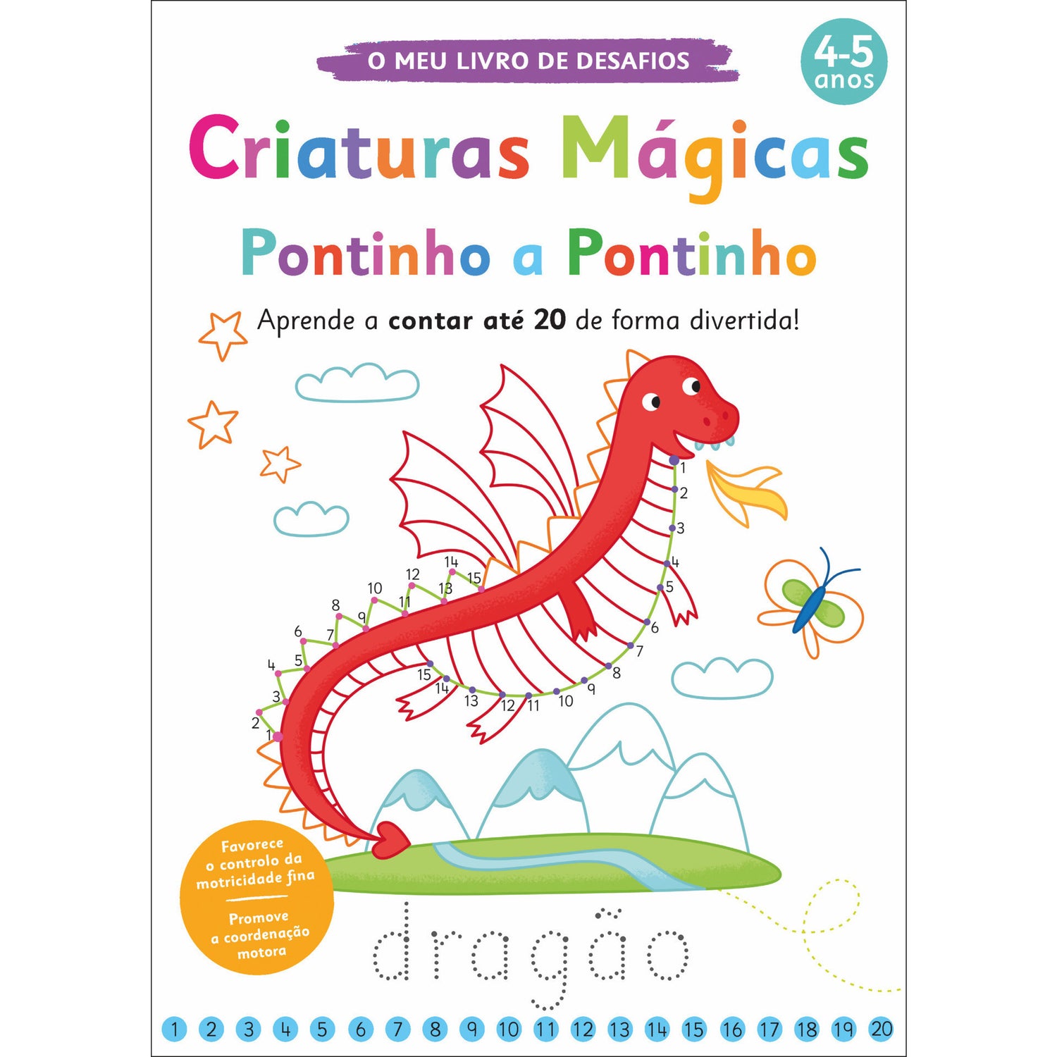 Criaturas Mágicas Pontinho a Pontinho de Elizabeth Golding