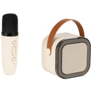 Coluna Bluetooth com Microfone Led