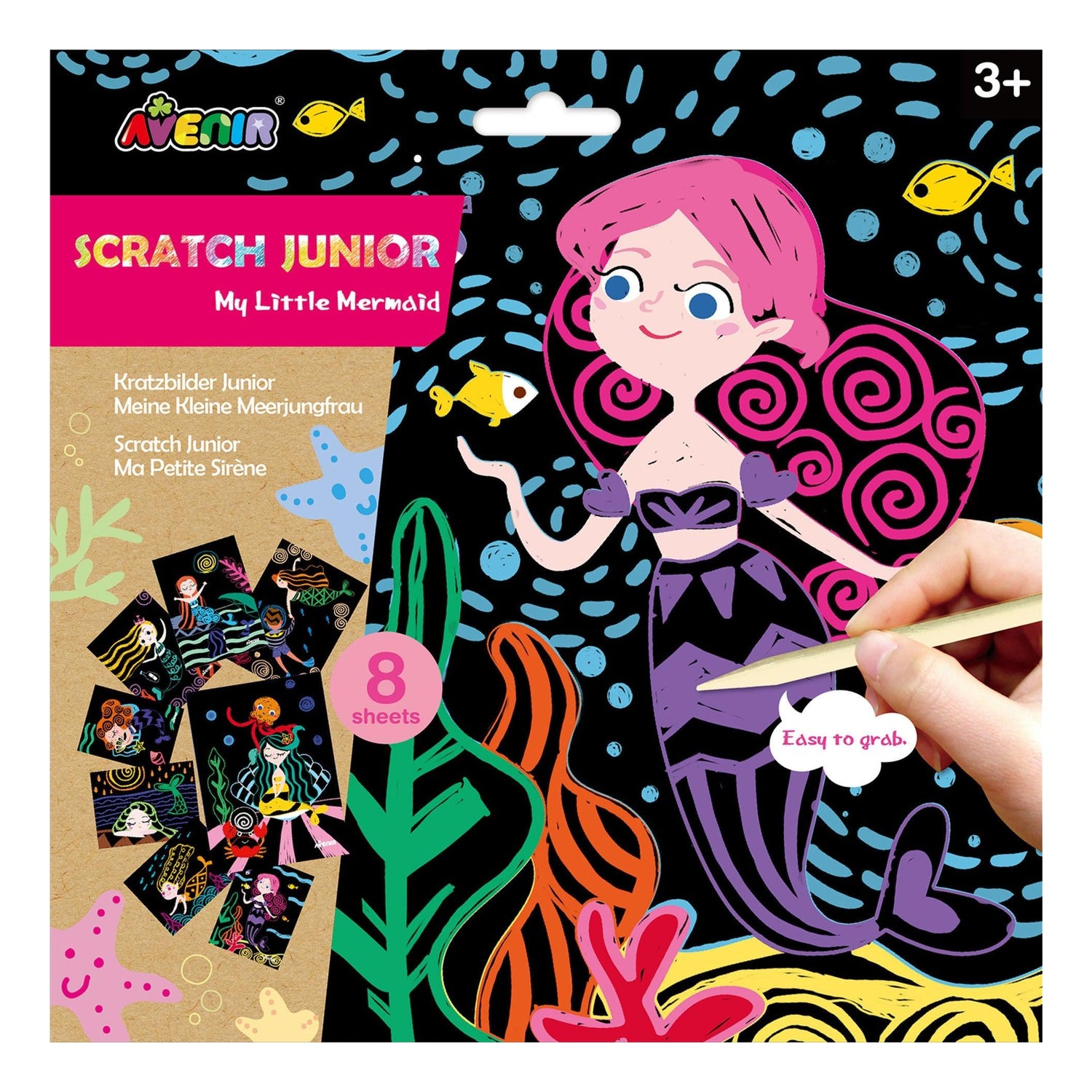 Sigtoys - Scratch Magic My Little Mermaid