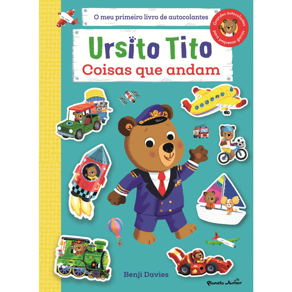 Ursito Tito - Autocolantes Coi de Benji Davies