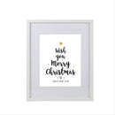 Facepaper "Wish You Merry"