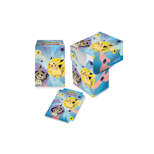 Pikachu & Mimikyu & Scorching Deck Box