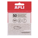 Bloco Notas Aderente Transparente 75X75Mm Apli