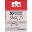 Bloco Notas Aderente Transparente 75X75Mm Apli