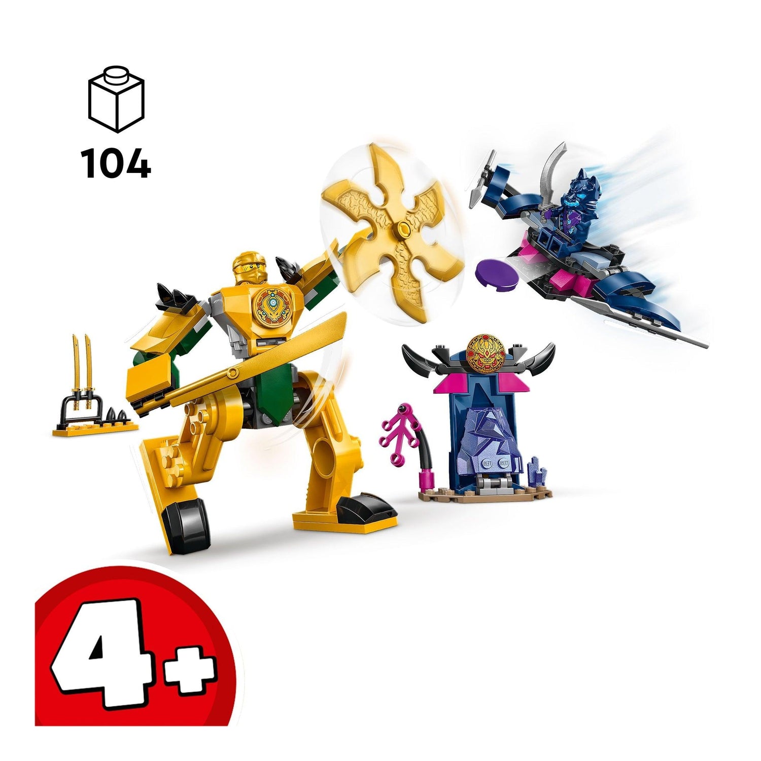 LEGO Ninjago - Robô de Combate do Arin - 71804