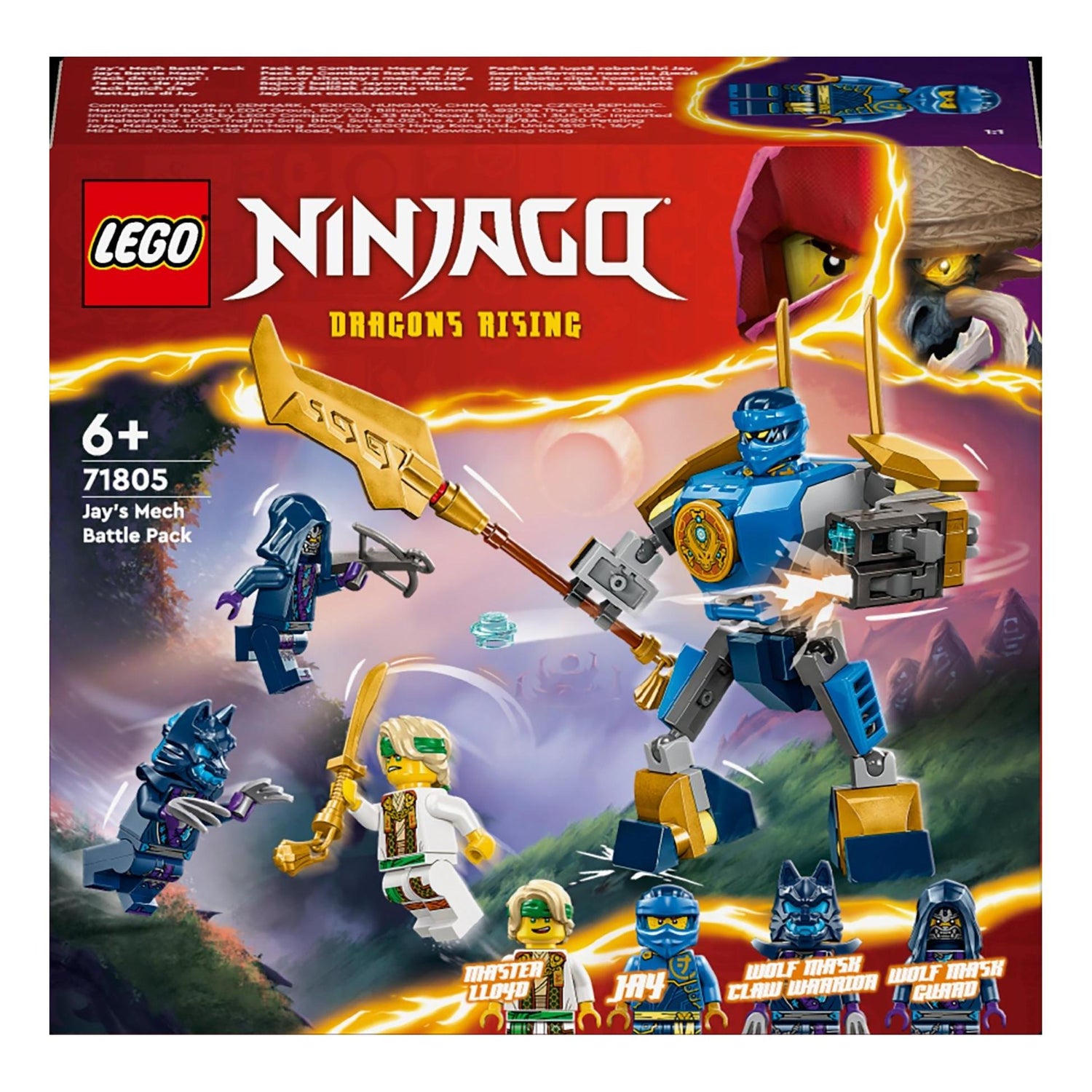LEGO Ninjago - Pack de Combate Robô do Jay - 71805