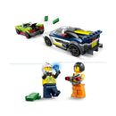Perseguição De Carro Da Polícia Lego