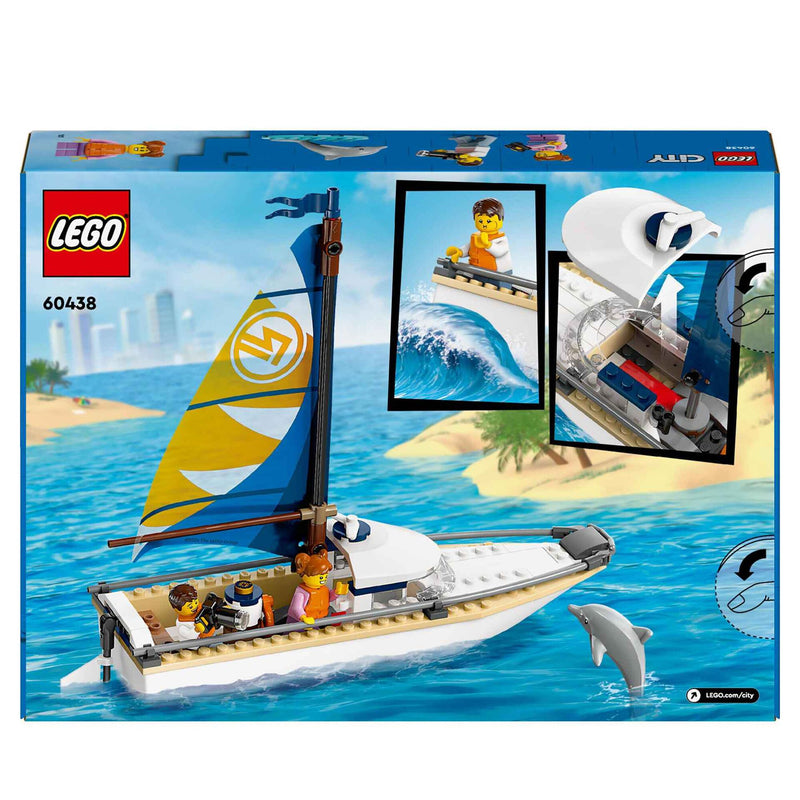 Barco À Vela Lego-City