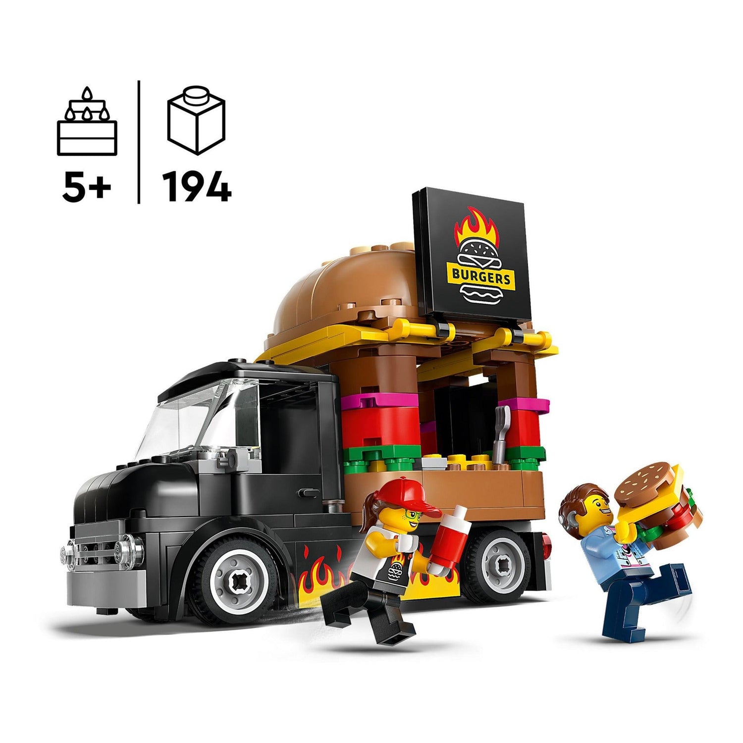 LEGO City - Camião de Hambúrgueres - 60404