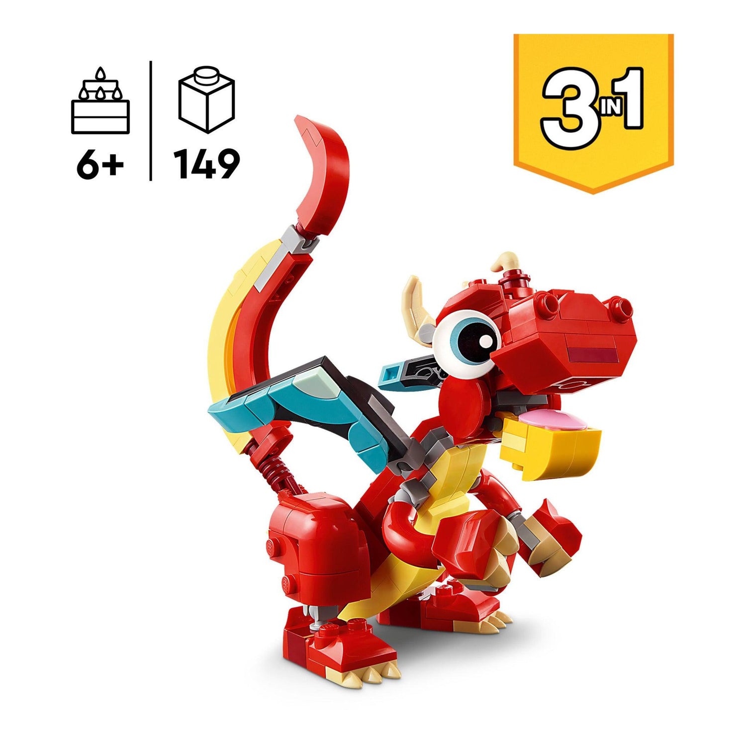 LEGO Creator - Dragão Vermelho - 31145