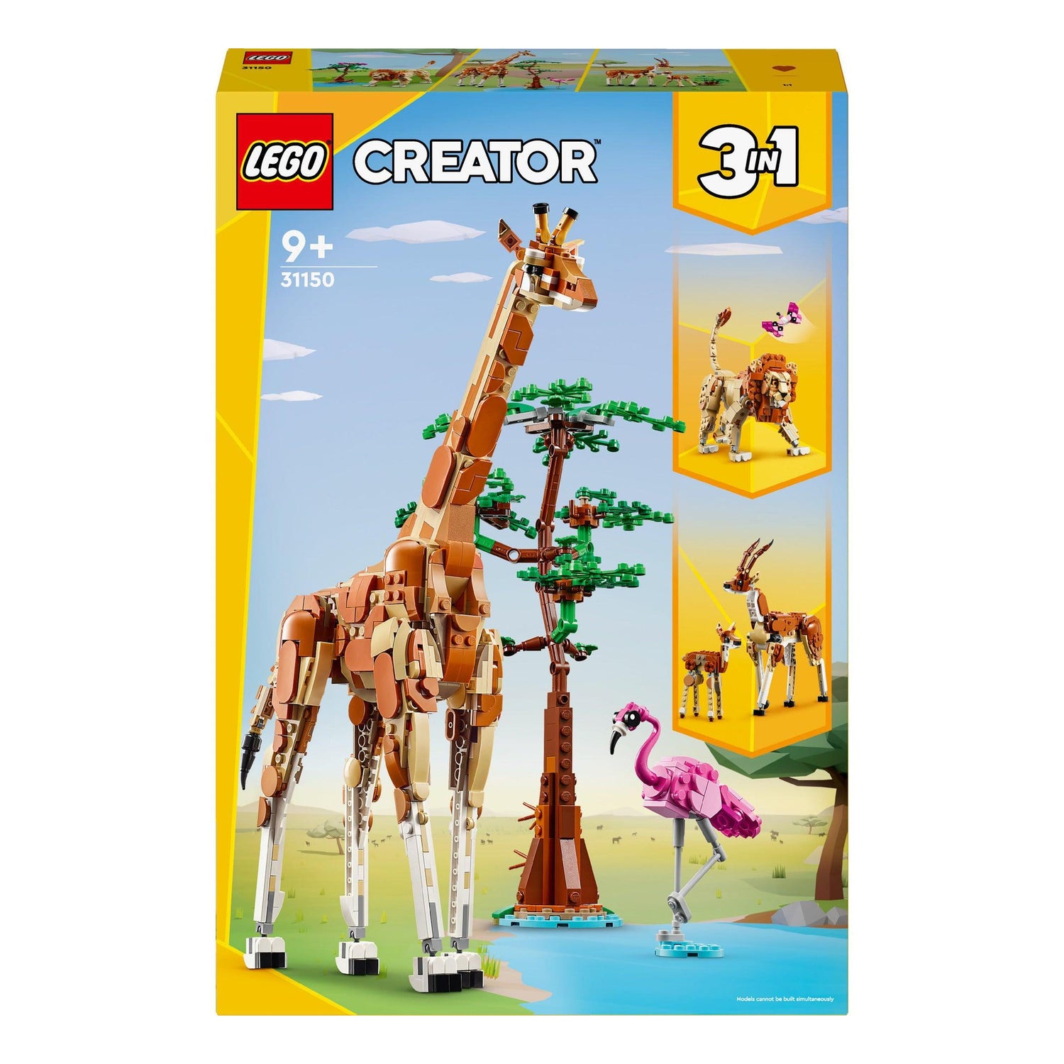LEGO Creator - Animais Selvagens do Safari - 31150
