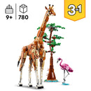 Animais Selvagens do Safari Lego-Creator