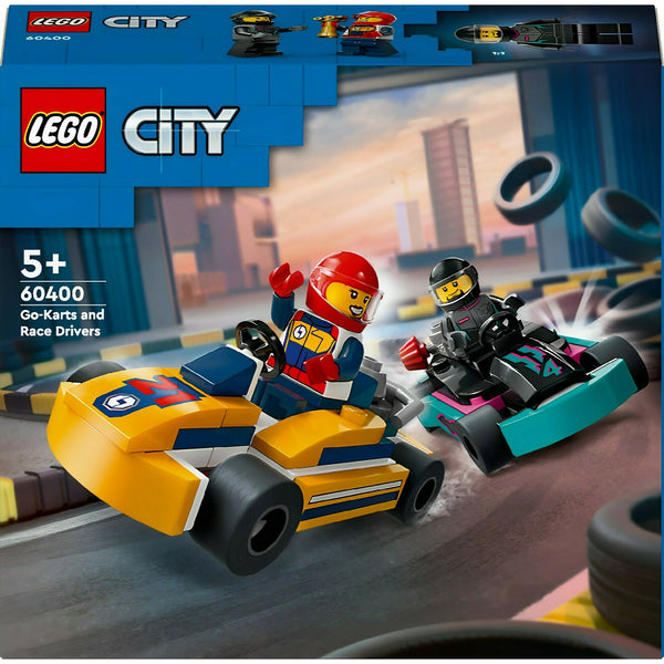 Carros De Karting E Pilotos Lego-City
