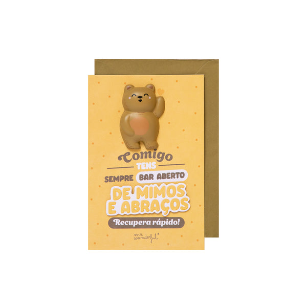 Postal Squishy - Comigo Tens Sempre