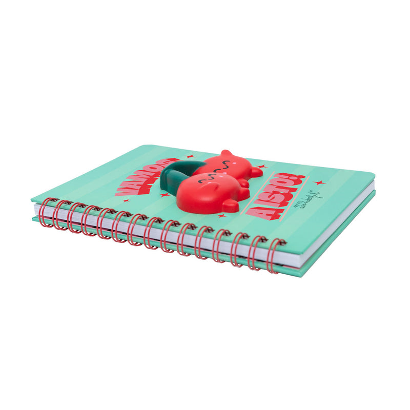 Caderno A5 Squishy - Cerejas