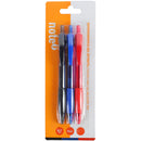 Esferográfica Retrátil 0,7mm 3 Unidades Sortidos