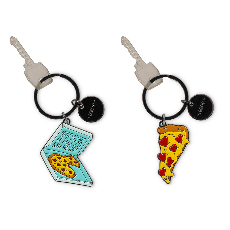 Conjunto 2 Porta-Chaves - Pizza