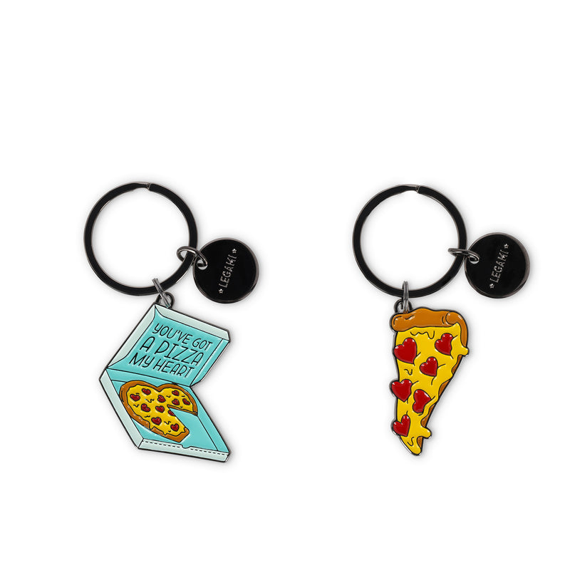 Conjunto 2 Porta-Chaves - Pizza