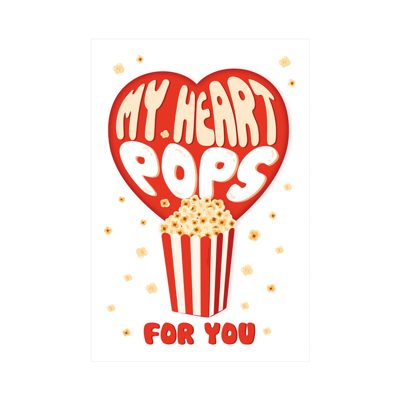 Postal Grande - Popcorn