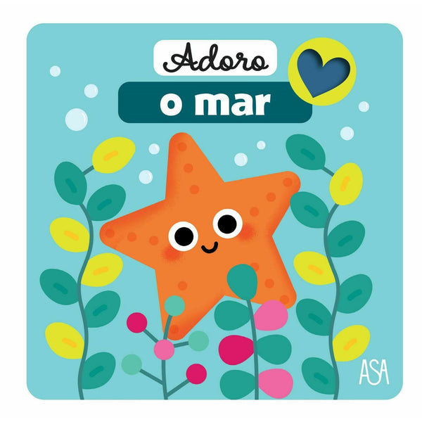 Eu Adoro o Mar: Livro de Feltro de Langue au Chat