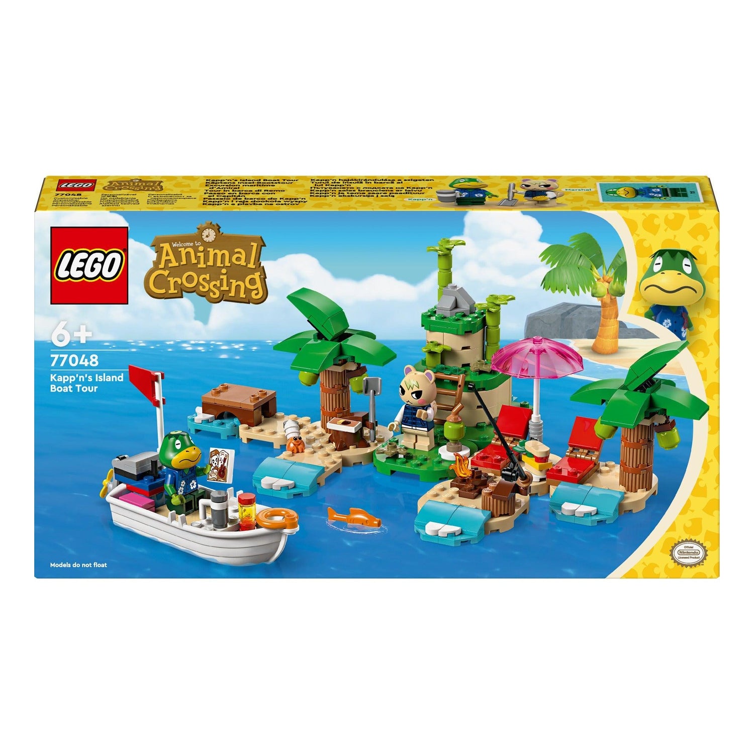 LEGO Animal Crossing - Passeio de Barco do Kapp'n - 77048