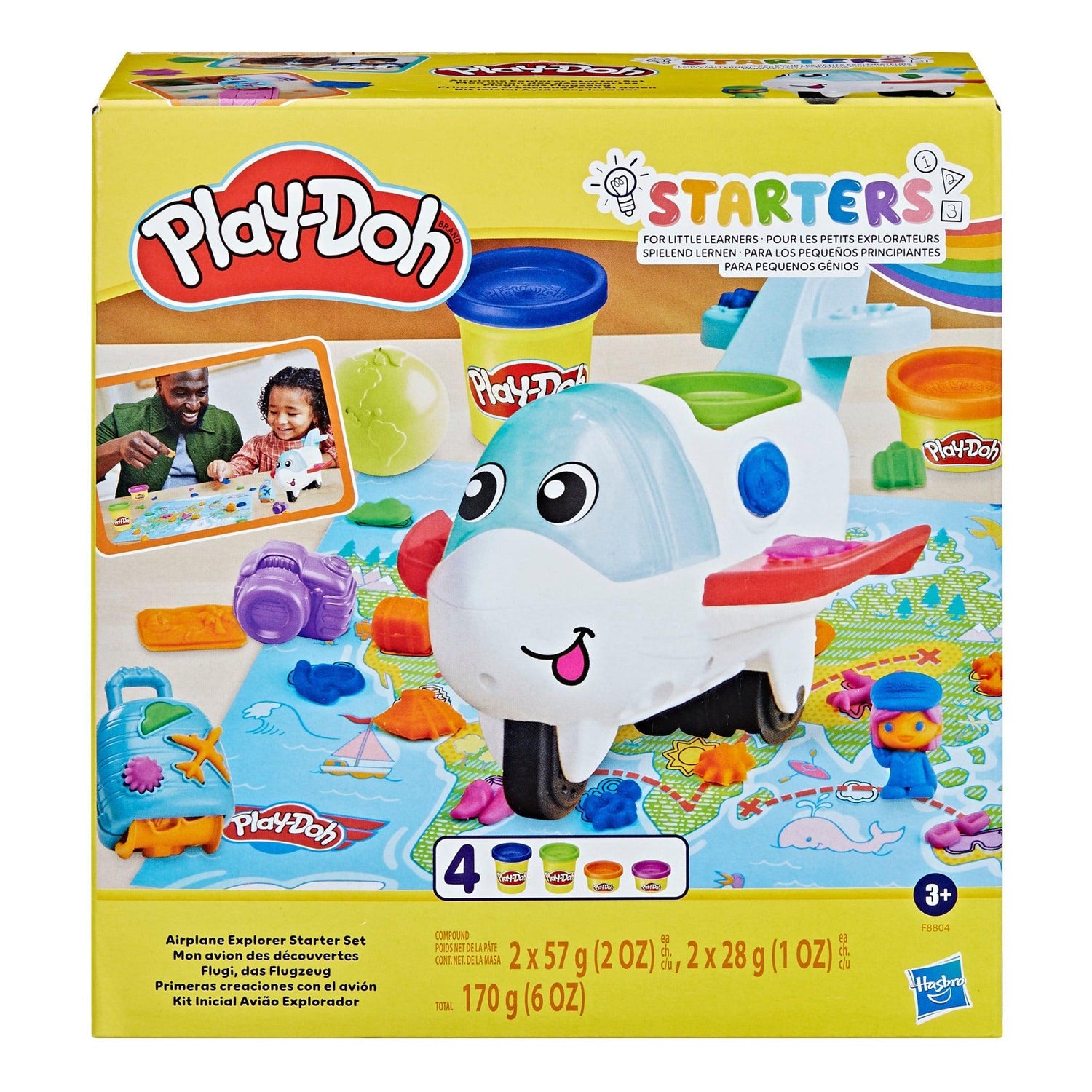 Play-Doh - Kit Inicial Avião Explorador