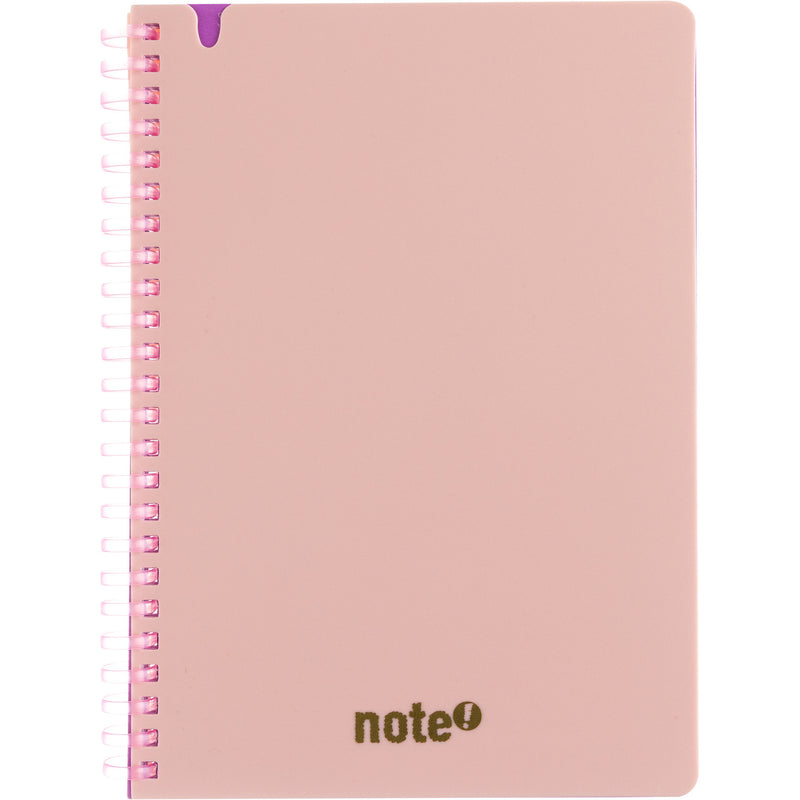 Caderno Espiral Soft A5 80 Folhas 80 Grande Preto Note!