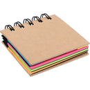 Bloco Notas Aderente 7,5*5Cm 25 Folhas 4 Unidades Note!