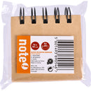 Bloco Notas Aderente 7,5*5Cm 25 Folhas 4 Unidades Note!