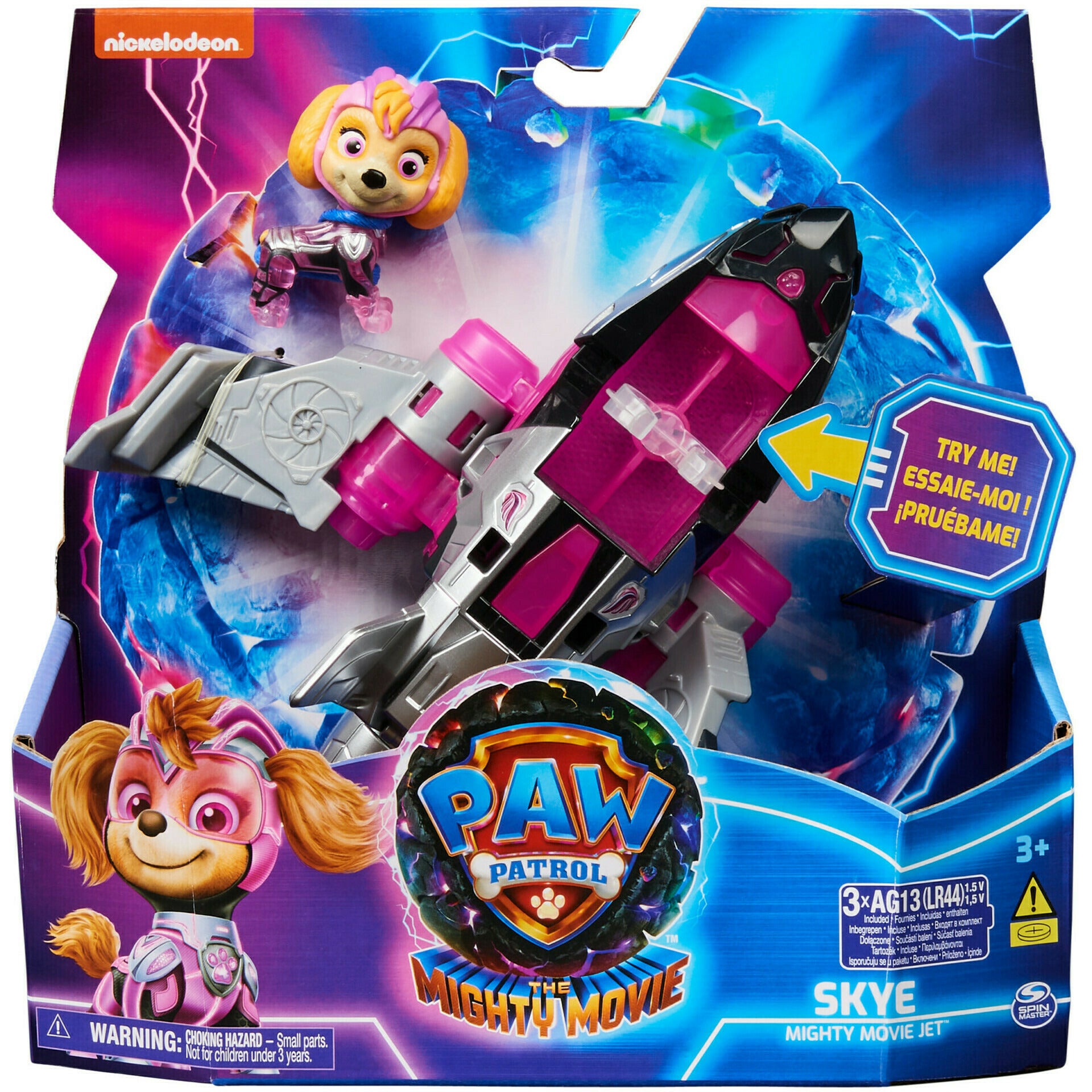 Paw Patrol Mighty Movie Veículo Skye