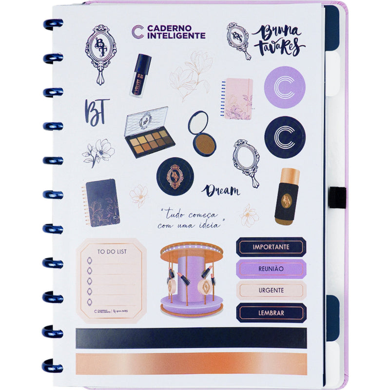 Caderno Inteligente Grande Dream By Bruna Tavares Ci