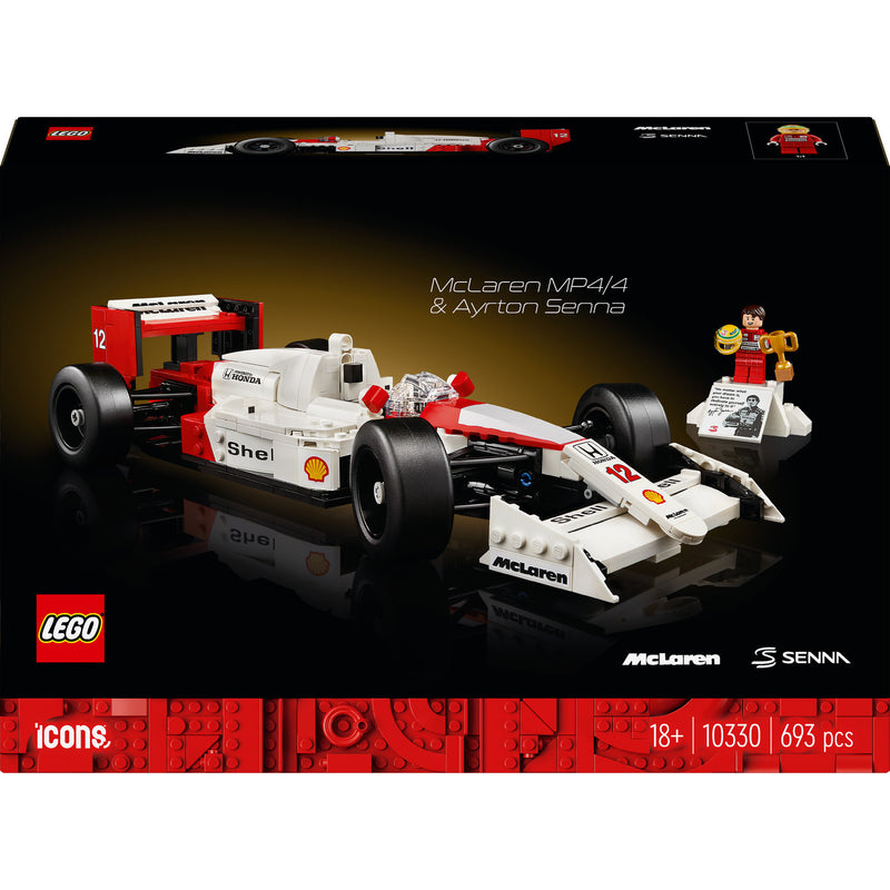 Mclaren Mp4/4 E Ayrton Senna Lego-Icons