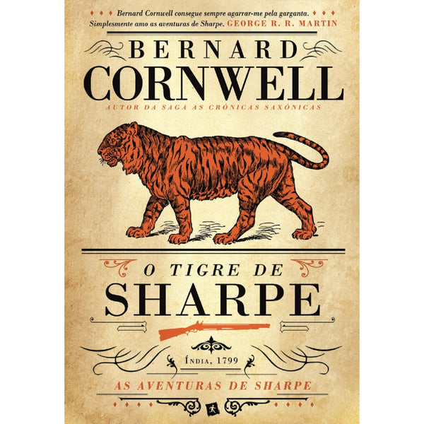 O Tigre De Sharpe de Bernard Cornwell