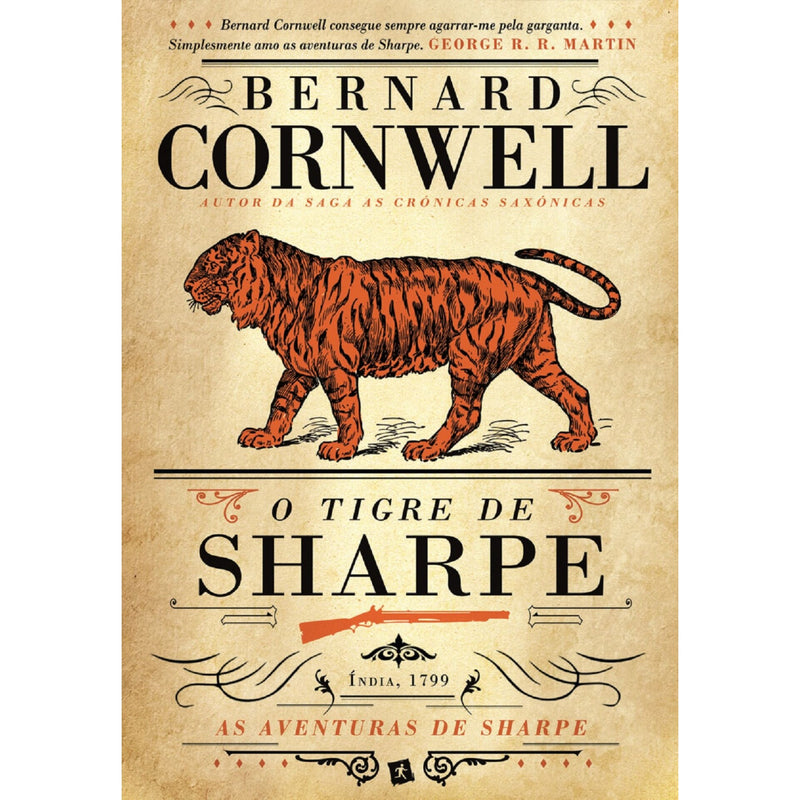 O Tigre De Sharpe de Bernard Cornwell