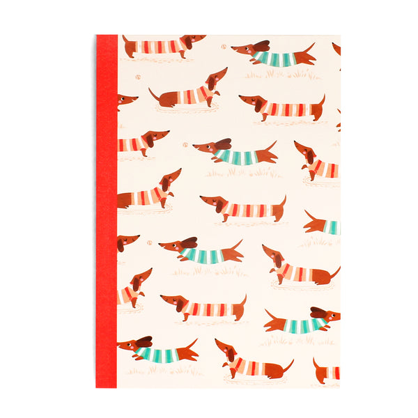 Caderno Formato A5 - Sausage Dog
