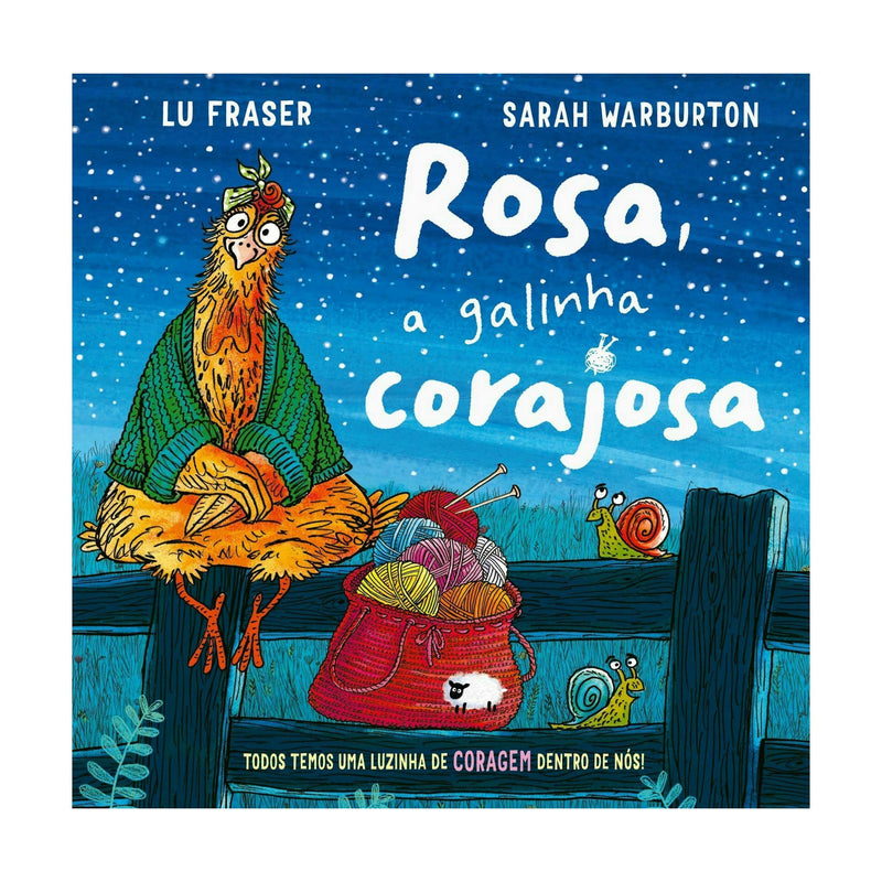 Rosa, A Galinha Corajosa de Lu Fraser